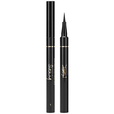 yves saint laurent shocking false lash effect eyeliner|More.